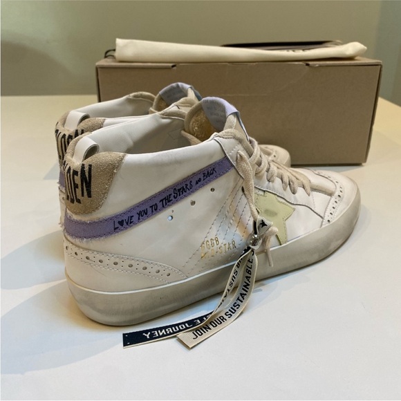 Golden Goose Mid Star sneaker NWT authentic in box - Picture 10 of 16